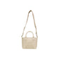 Love Moschino Cream Polyethylene Handbag