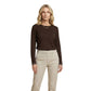 Street One Brown Cotton Long Sleeve T-Shirt