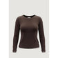 Street One Brown Cotton Long Sleeve T-Shirt