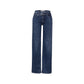 Street One Blue Cotton Relaxed Fit Jeans