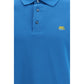 Etro Blue Cotton Polo Shirt