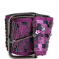 GF Ferre Women Purple Sequined Silver Metal Buckle Belt