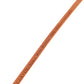 Scervino Street Women Orange Silver Metal Buckle Skinny Belt