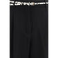 Max Mara Black Triacetate Dress Pants