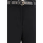 Max Mara Black Triacetate Dress Pants