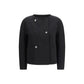 Max Mara Black Triacetate Coat