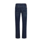7FOR Blue Cotton Flared Jeans