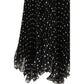 Valentino Black Silk Skirt