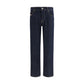 Diesel Black Cotton Slim Fit Jeans