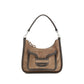 Pierre Hardy Brown Calf Leather Bos Taurus Shoulder Bag