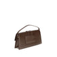 Jacquemus Brown Calf Leather Bos Taurus Shoulder Bag