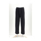 MM6 Black Cotton Casual Pants
