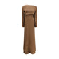Petar Petrov Brown Silk Casual Dress