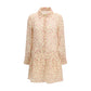 Kristina Ti Multicolor Ramie Casual Dress