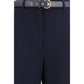 Max Mara Blue Triacetate Dress Pants