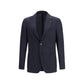 Lardini Blue Wool Blazer