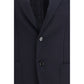 Lardini Blue Wool Blazer
