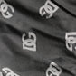 Dolce & Gabbana Black Logo Print Whole Head Wrap Capello Hat