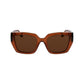 Karl Lagerfeld Brown Nylon Sunglasses