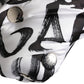 Dolce & Gabbana White Logo Print Whole Head Wrap Capello Hat