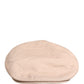 Dolce & Gabbana Men Beige Cotton Newsboy Cloth Capello Hat