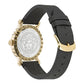 Versace Black Fur Dress Watch