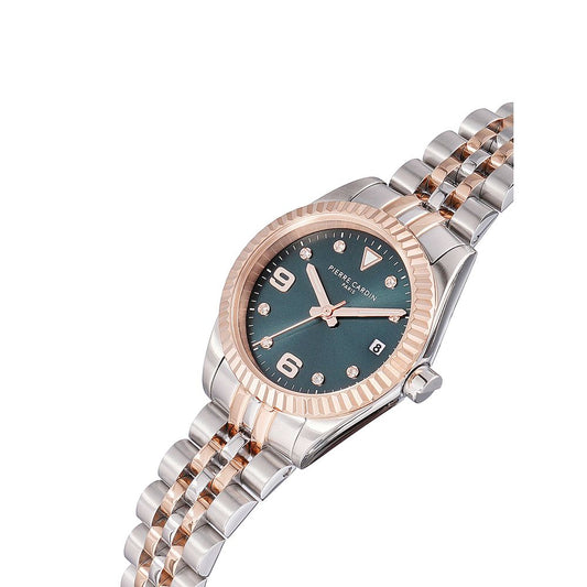Pierre Cardin Gray Stainless Steel Bracelet Watch