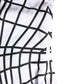 Dolce & Gabbana Men White Stripes Nylon Ski Mask Balaclava Hat