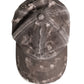 Dolce & Gabbana Men Brown Cotton Distressed Baseball Capello Hat