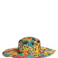 Dolce & Gabbana Men Multicolor Brocade Wide Brim Fisherman Capello Hat