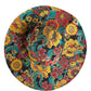 Dolce & Gabbana Men Multicolor Brocade Wide Brim Fisherman Capello Hat