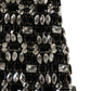 Dolce & Gabbana Black Wool Crystal Embellished Balaclava Hat