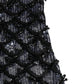 Dolce & Gabbana Black Wool Crystal Embellished Balaclava Hat