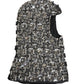 Dolce & Gabbana Black Wool Crystal Embellished Balaclava Hat