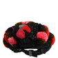 Dolce & Gabbana Multicolor Pom Poms Sequin Embellishment Hat