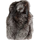 Dolce & Gabbana Brown Faux Fur Whole Head Wrap Capello Hat