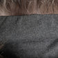 Dolce & Gabbana Brown Faux Fur Whole Head Wrap Capello Hat
