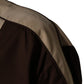 Dolce & Gabbana Brown Beige Cotton Zip Windbreaker Jacket
