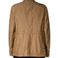 Dolce & Gabbana Brown Single Breasted Layered Coat Jacket
