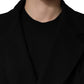 Dolce & Gabbana Black Double Breasted 2 Buttons Suit Jacket