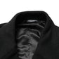 Dolce & Gabbana Black Double Breasted 2 Buttons Suit Jacket