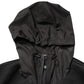 Dolce & Gabbana Men Black Hooded Full Zip Bomber Jacket