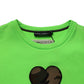 Dolce & Gabbana Green Patchwork Heart Men Sweatshirt Sweater