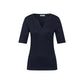 Street One Blue Cotton T-Shirt