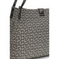 Balmain Black Cotton Shoulder Bag
