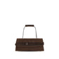 Moschino Brown Calf Leather Bos Taurus Shoulder Bag