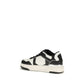 Philipp Plein Black Calf Leather Bos Taurus Athletic Sneakers