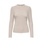 Only Beige Polyester Turtleneck