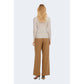 Only Beige Polyester Turtleneck