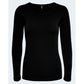 Only Black Cotton Long Sleeve T-Shirt